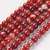 Natural Brecciated Jasper Bead Strand G-G680-42-1