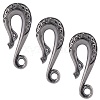 3Pcs Alloy S-Hook Clasps FIND-CP0003-47AS-1