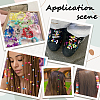 300Pcs 10 Colors Opaque Acrylic Beads SACR-SP0001-53A-7
