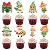 8Pcs Christmas Cupcake Toppers PW-WG20D8B-01-2