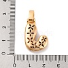 Brass Micro Pave Cubic Zirconia Pendants KK-C076-29J-G02-3