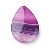 Natural Striped Agate/Banded Agate Pendants G-S205-01E-3