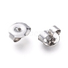 Non-Tarnish 304 Stainless Steel Ear Nuts X-STAS-E019-2B-2