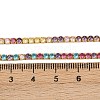 925 Sterling Silver Colorful Cubic Zirconia Chains STER-C016-02A-G01-3