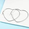 Tarnish Resistant 201 Stainless Steel Hoop Earrings LS-EJEW-A052-09C-4