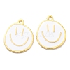 Alloy Enamel Pendants ENAM-D051-18G-01-2