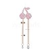 Cherry Non-woven Fabrics Hairpin Hair Clip Hanging Holder Storage Organizer ODIS-WH0025-129B-1