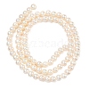 Natural Cultured Freshwater Pearl Beads Strands PEAR-L034-06D-4