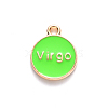 Alloy Enamel Pendants LS-X-ENAM-S124-01B-06B-3