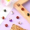 Natural & Synthetic Mixed Stone Charms G-S359-015-4