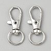Zinc Alloy Swivel Lobster Claw Clasps FIND-WH20005-18P-1