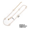 Fashion Elegant Plastic Imitation Pearl Chain Necklaces TS5370-3-1