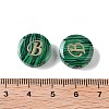 Synthetic Malachite Beads G-A238-01B-3