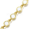 Electroplated Alloy Link Bracelets BJEW-T012-010-RS-5