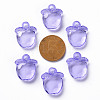 Transparent Acrylic Pendants TACR-S154-28B-47-3