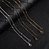 Brass Coated Iron Cable Chains Set CH-SC0001-01G-5
