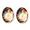 Glass Cabochons GGLA-T004-01G-1