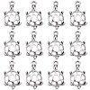 SUNNYCLUE 100Pcs Tibetan Style Zinc Alloy Pendants FIND-SC0007-15-1