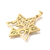 304 Stainless Steel Pendants LS-STAS-S144-16G-B-2