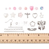 DIY Pink Earring Making Kit DIY-FS0004-78-6