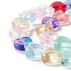 Transparent Glass Beads Strand GLAA-F112-03H-4