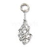 304 Stainless Steel Pouch Keychains HJEW-JM01301-03-1
