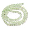 Natural Prehnite Beads Strands G-G161-A13-03-3