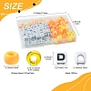 Transparent & Opaque Acrylic Beads KY-FS0001-26C-4