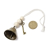 Iron Bell Hanging Ornaments HJEW-JM02523-01-3