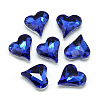 Pointed Back Glass Rhinestone Cabochons RGLA-T031-12x13mm-11-1