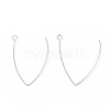 Ion Plating(IP) 316 Stainless Steel Earrings Finding STAS-B025-02P-1