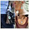 10Pcs 5 Styles Dyed Synthetic Turquoise Pendants STAS-TA0006-20-8