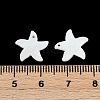 Natural Freshwater Shell Starfish Charms SHEL-K006-42-3