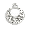 Alloy Micro Pave Rhinestone Pendants FIND-K020-15P-1