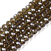 Electroplate Glass Beads Strands LS-EGLA-A034-T6mm-A09-1