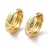 Clear Cubic Zirconia Star Hoop Earrings LS-EJEW-C022-04G-1