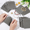  30Pcs Rectangle Velvet Drawstring Pouches TP-NB0001-61C-3