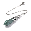 Natural Amazonite Pointed Dowsing Pendulum Big Pendants G-H285-06P-A31-1