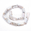 Natural Keshi Pearl Beads Strands PEAR-S020-D03-4