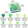 76G 8 Style Transparent Acrylic Pendants OACR-FS0001-15-5