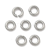 Tarnish Resistant 304 Stainless Steel Open Jump Rings STAS-Q186-02-3x0.6mm-1