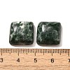 Natural Green Spot Jasper Cabochons G-I359-05-3