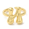 Brass Open Cuff Rings RJEW-U008-06N-G-2