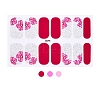 Glitter Nail Wraps Polish Decal Strips MRMJ-T078-ZA298-1