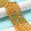 Transparent Glass Beads X-EGLA-A035-T10mm-D17-2
