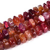 Natural Agate Beads Strands G-N356-01A-08-2