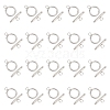 Tarnish Resistant 304 Stainless Steel Toggle Clasps X-STAS-K148-01P-1