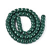 Opaque Glass Beads Strands GLAA-NH0002-B12-3