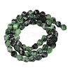 Natural Ruby in Zoisite Beads Strands G-P611-C22-01-3