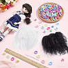 2Pcs 2 Colors Wool Doll Hair DIY-NB0016-16-3
